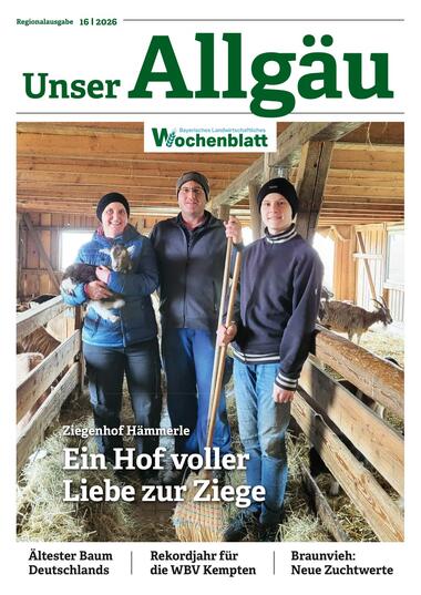 Bayerisches Landwirtschaftliches Wochenblatt Allgäu 2026-04-16